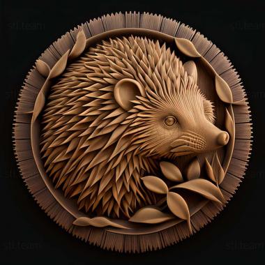 3D model hedgehog (STL)